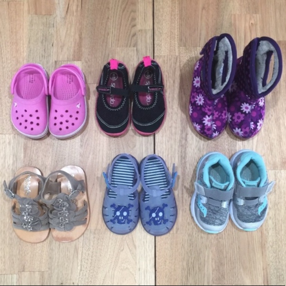 Toddler size 5/6 Girls Shoe Bundle